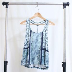 floral racerback camisole